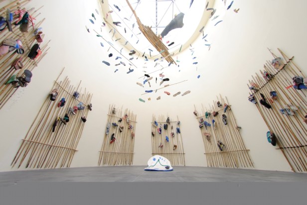 8.Fali-yos颱風-消失後的入侵_關渡美術館_圓形展場(攝影 吳欣穎)s